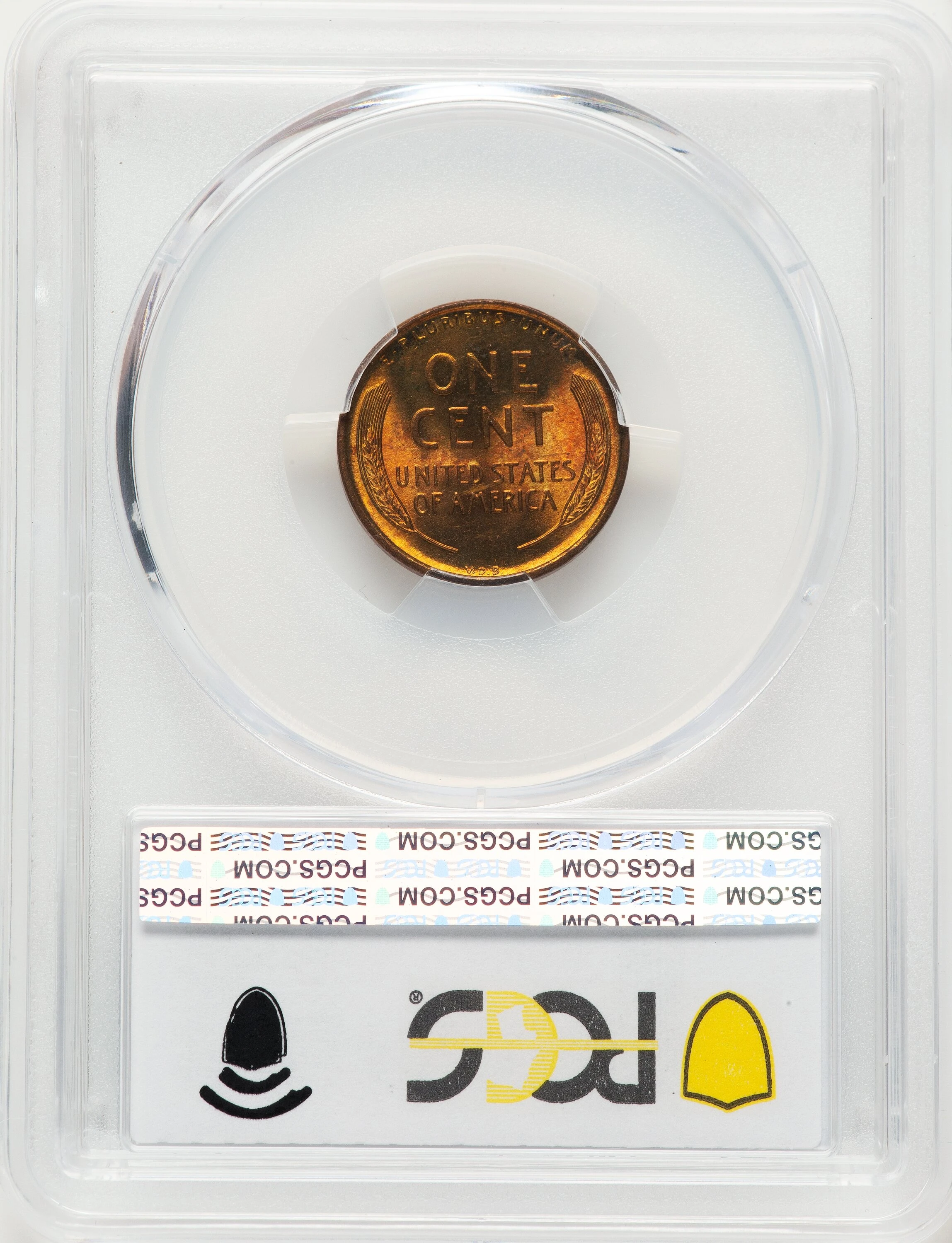 PCGS MS64RD reverse