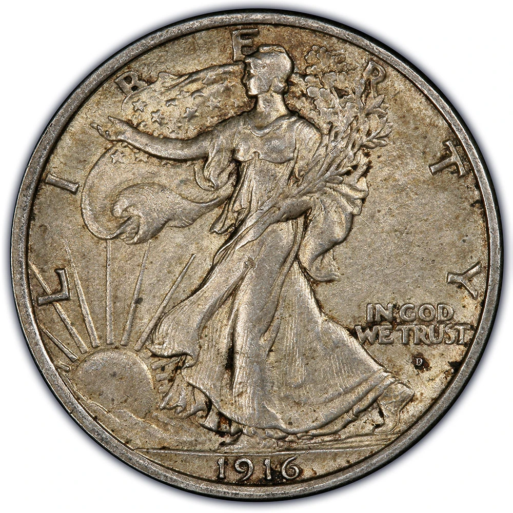 PCGS Photograde MS60 · hand and skirt detail