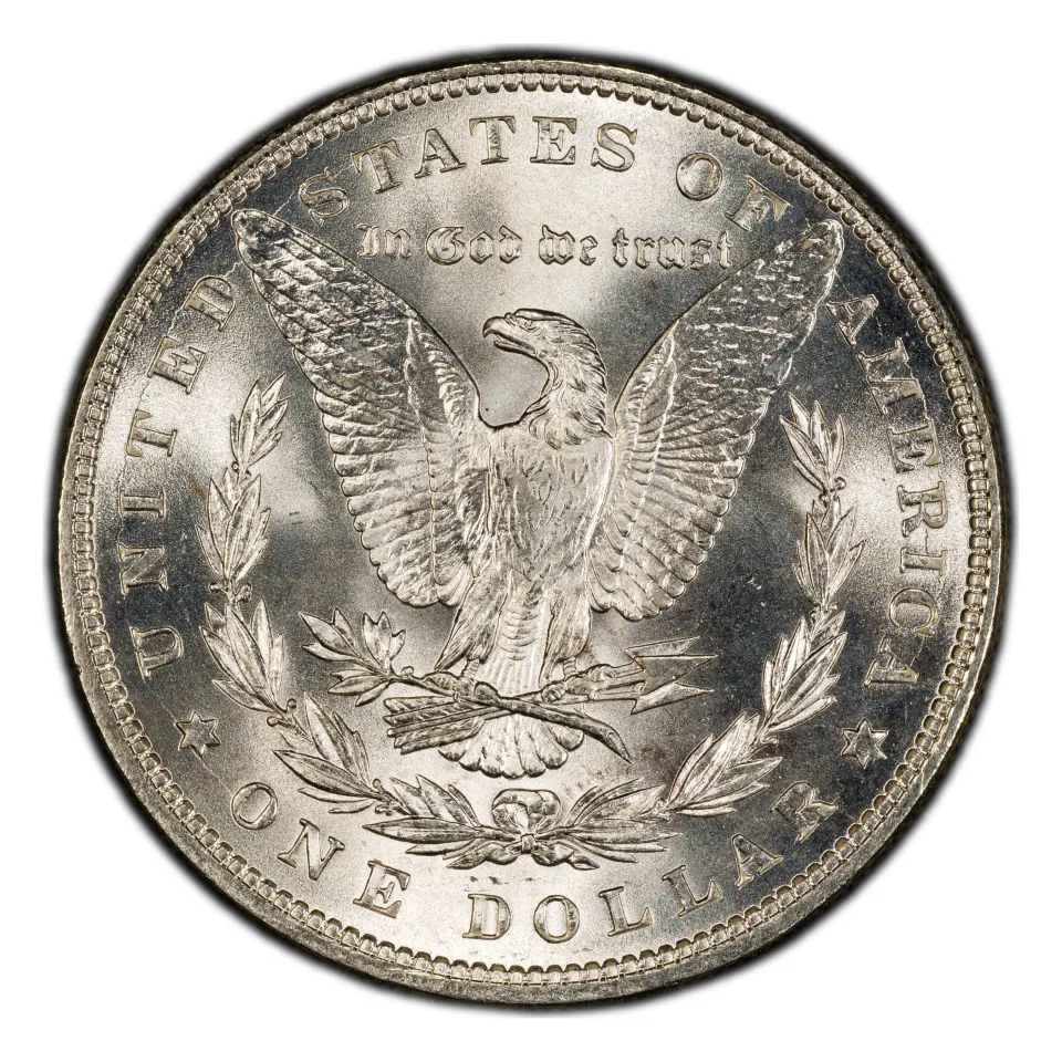 Same coin reverse: inspect the space above DO in DOLLAR for a mint mark.