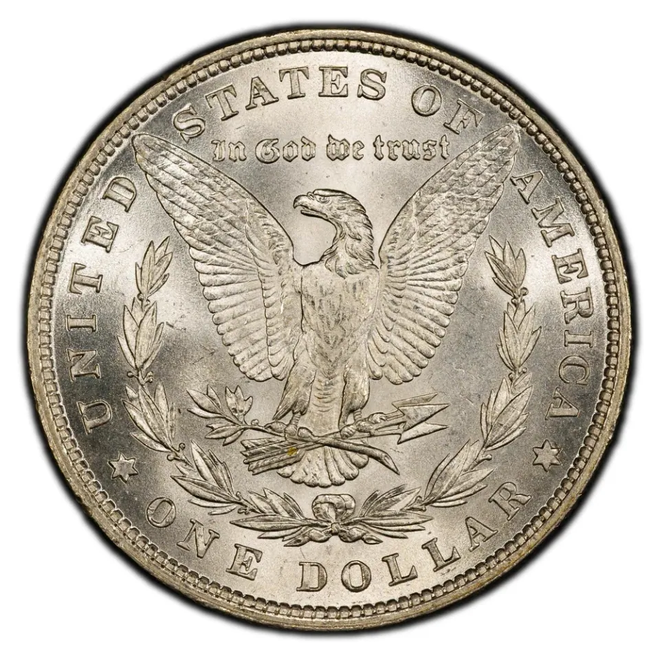 Same coin · reverse: No mint letter appears below the wreath.