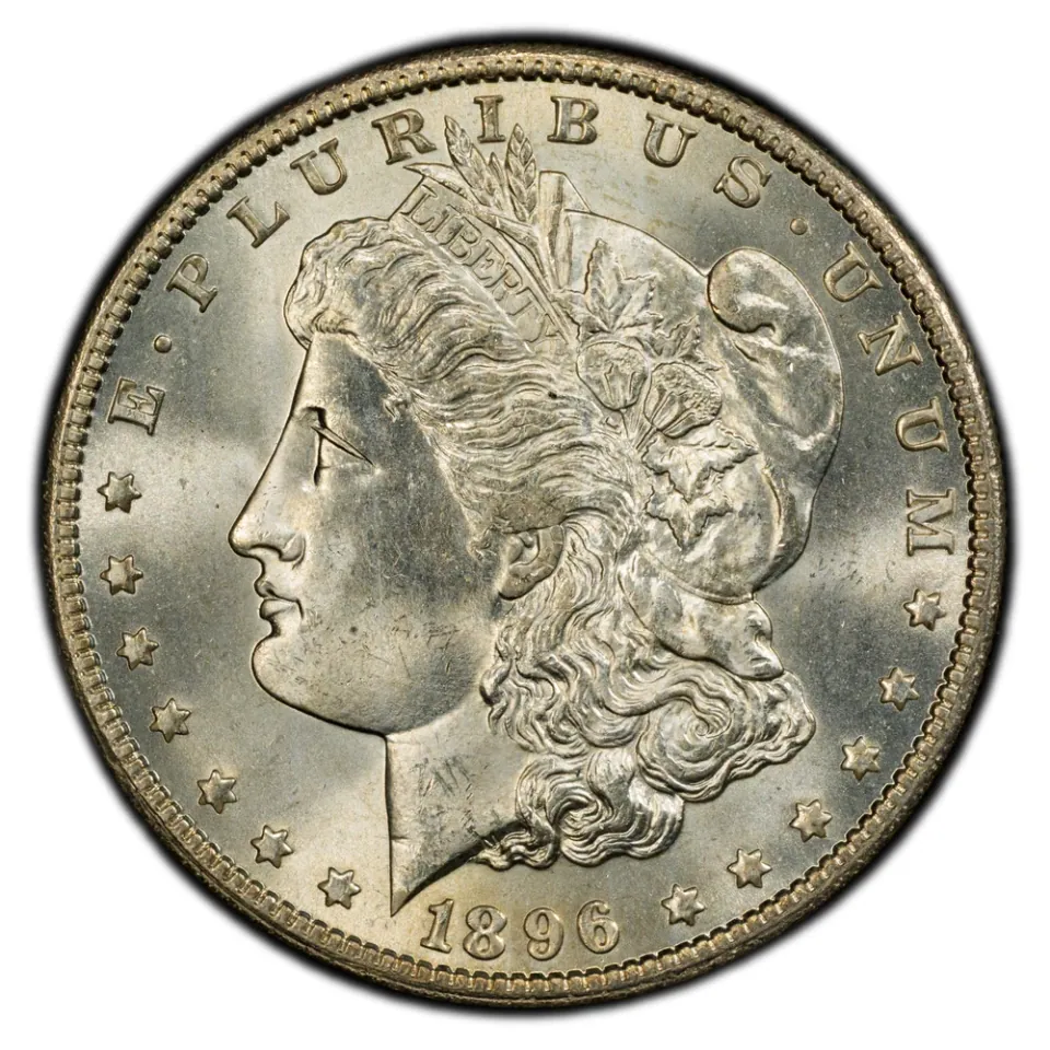 1896-O · obverse: Read the date before matching a New Orleans price.