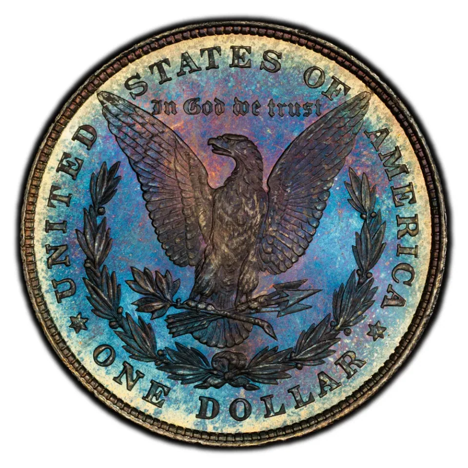 Eight-tail-feather example · reverse: Count the feathers below the eagle, not the tips of the arrows.