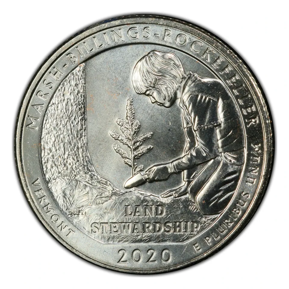 2020 Marsh-Billings-Rockefeller reverse: tree planting and LAND STEWARDSHIP.