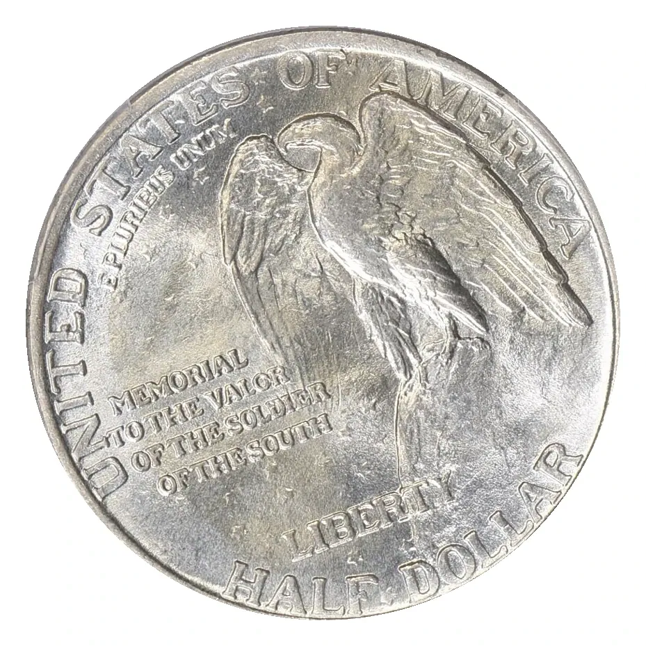 Same Stone Mountain reverse: eagle and HALF DOLLAR; program and condition must be matched separately.