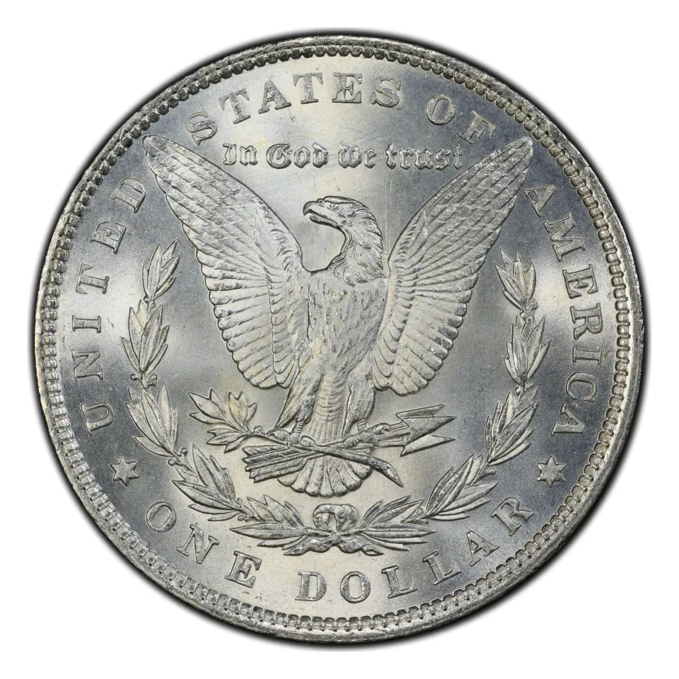Same 1897 reverse: check below the wreath and above DOLLAR for O or S.