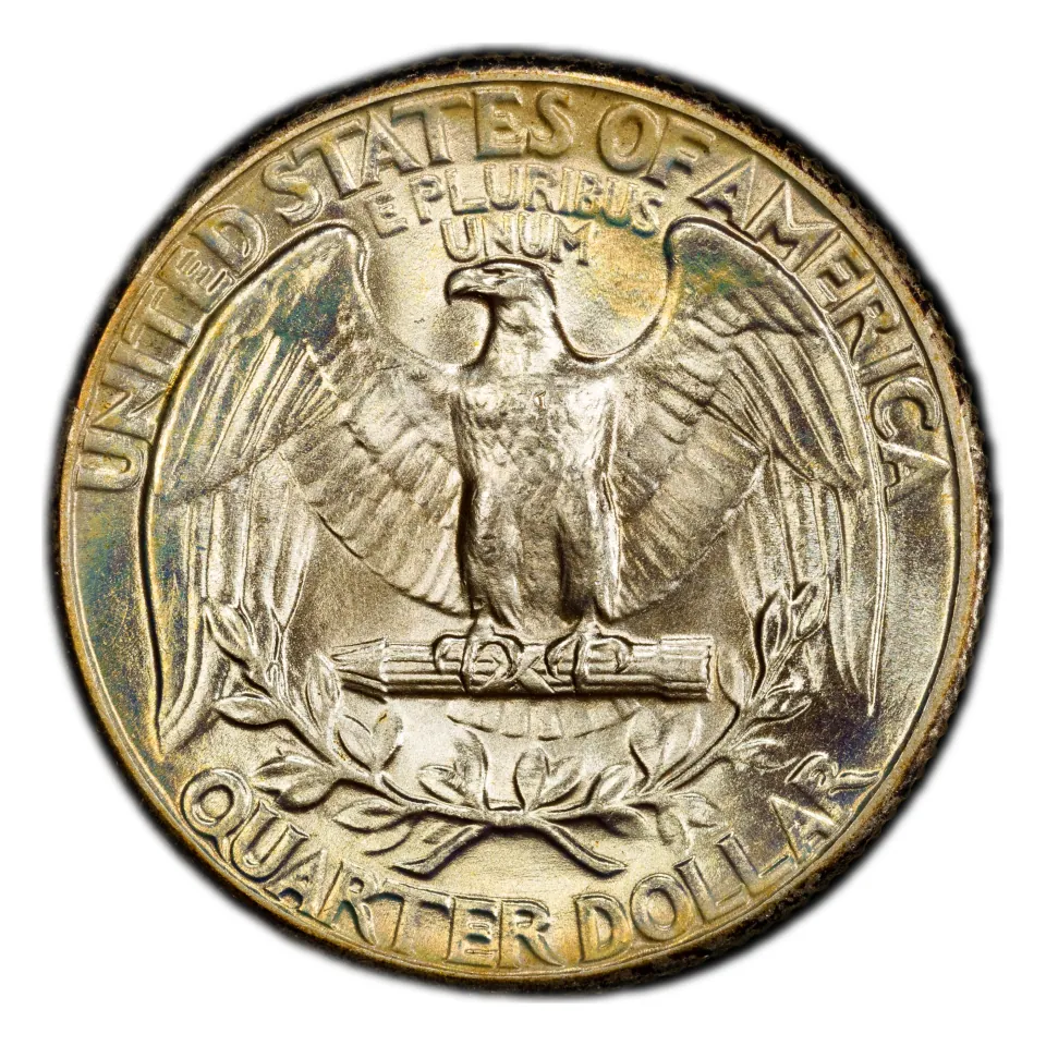 Same 1935 eagle reverse: no mint letter below the wreath.