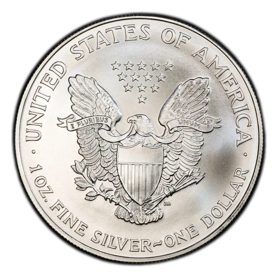 Same 1996 Type 1 reverse: Mercanti heraldic eagle and shield.