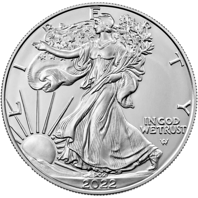 American Silver Eagle obverse